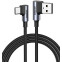 Кабель USB - USB Type-C, 1м, UGREEN US176 Black - 20856