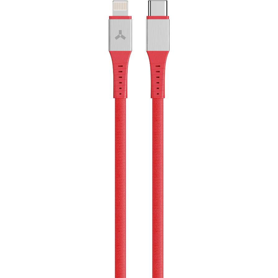 Кабель USB Type-C - Lightning, 2м, Accesstyle CL30-F200SS Red