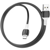 Кабель USB A (M) - microUSB B (M), 1м, Borofone BX84 Black (6974443386783)