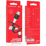 Кабель USB A (M) - microUSB B (M), 1м, Borofone BX84 Black (6974443386783)