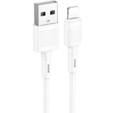 Кабель USB - Lightning, 1м, HOCO X83 White (HC-70875) (6931474770875)