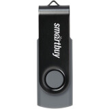 USB Flash накопитель 64Gb SmartBuy Twist Black (SB064GB2TWK)