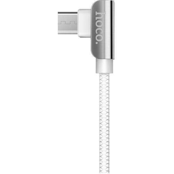 Кабель USB A (M) - microUSB B (M), 1.2м, HOCO U42 White (HC-79385)