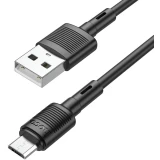 Кабель USB A (M) - microUSB B (M), 1м, HOCO X83 Black (HC-70882) (6931474770882)