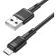 Кабель USB A (M) - microUSB B (M), 1м, HOCO X83 Black (HC-70882) - 6931474770882