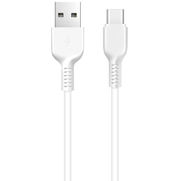 Кабель USB - USB Type-C, 1м, HOCO X13 White (HC-61199)