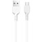 Кабель USB - USB Type-C, 1м, HOCO X13 White (HC-61199)