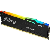 Оперативная память 16Gb DDR5 5200MHz Kingston Fury Beast RGB (KF552C40BBA-16)