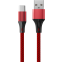 Кабель USB - USB Type-C, 2м, Accesstyle AC30-F200M Red