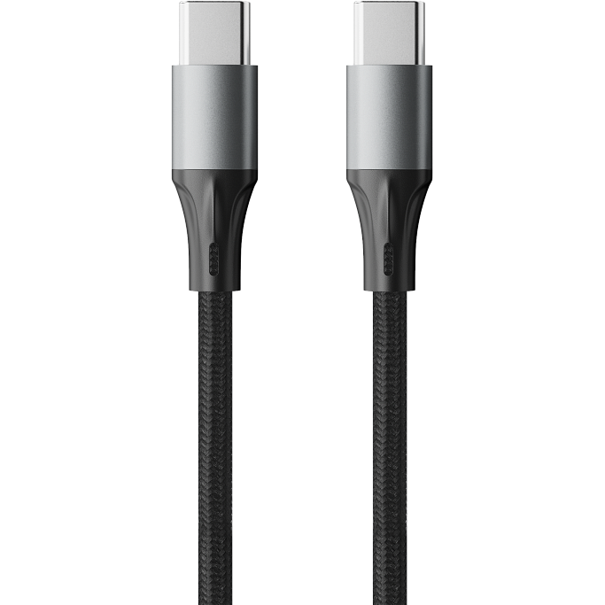 Кабель USB Type-C - USB Type-C, 2м, Accesstyle CC30-F200M Black