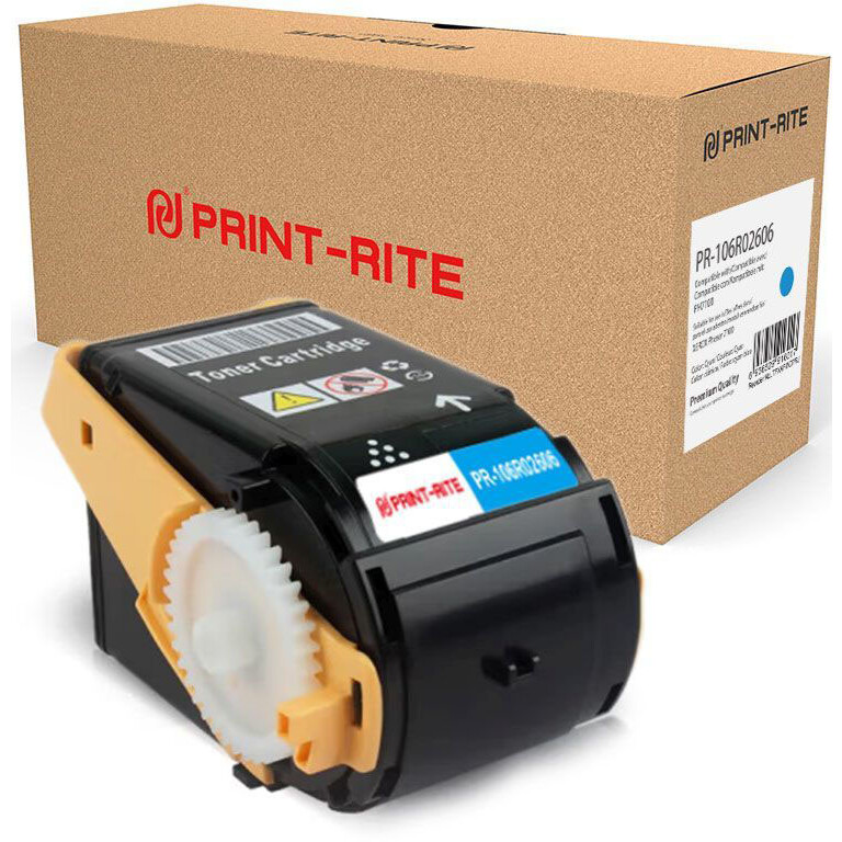 Картридж Print-Rite PR-106R02606 Cyan