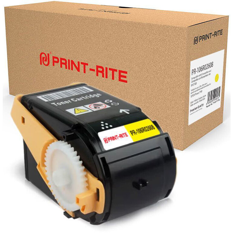 Картридж Print-Rite PR-106R02608 Yellow