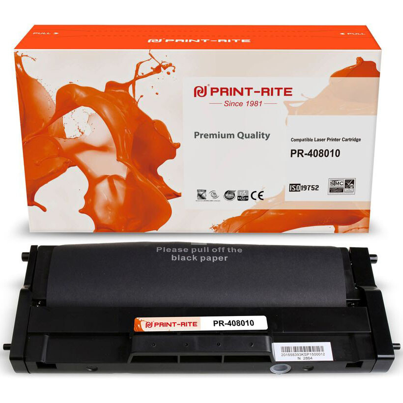 Картридж Print-Rite PR-408010 Black