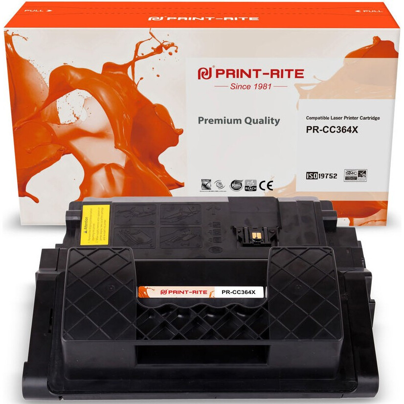 Картридж Print-Rite PR-CC364X Black