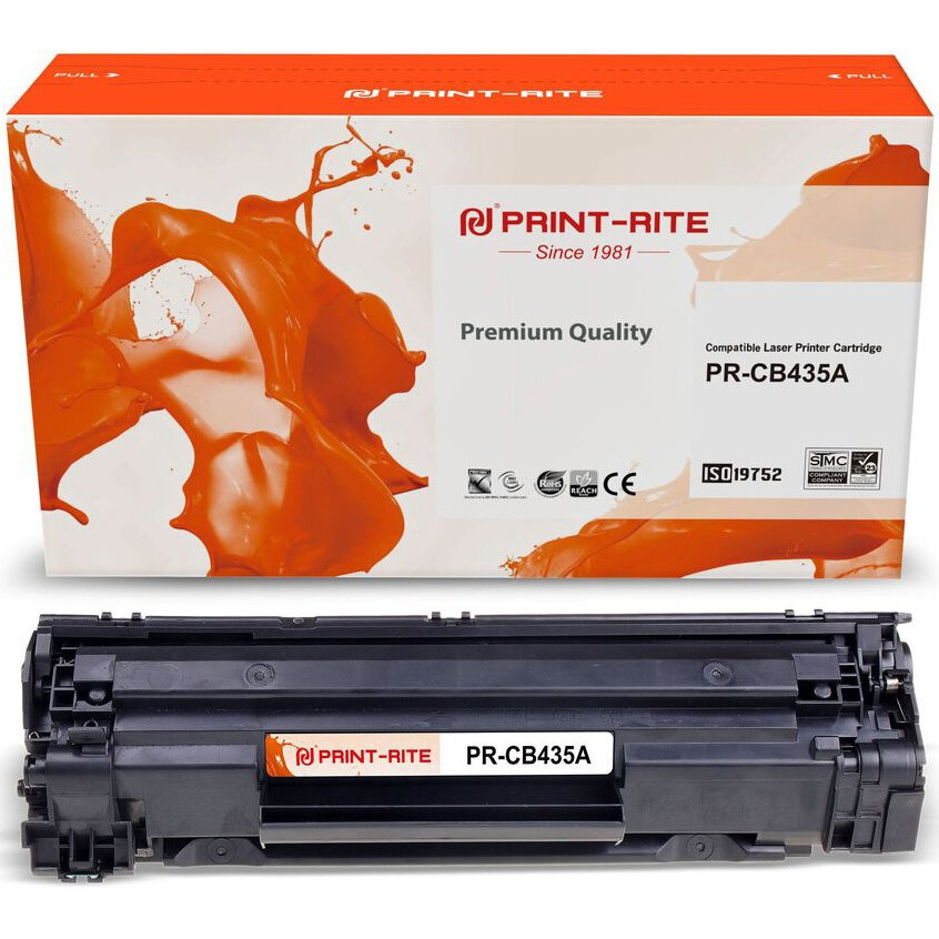 Картридж Print-Rite PR-CB435A Black