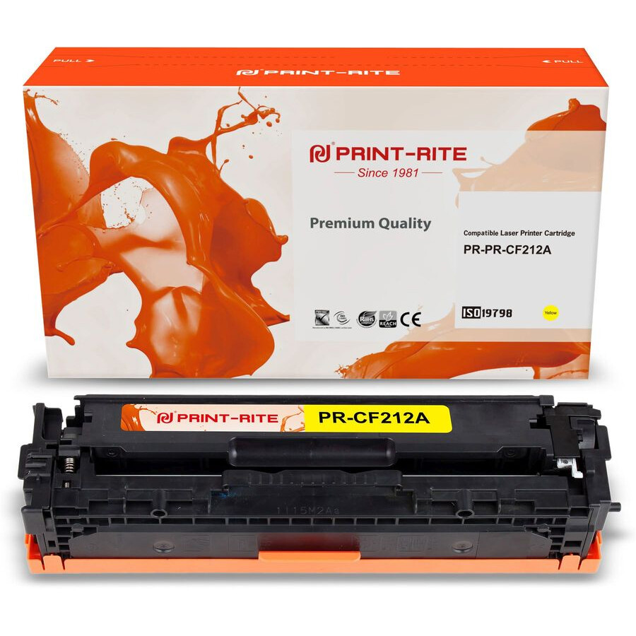 Картридж Print-Rite PR-CF212A Yellow