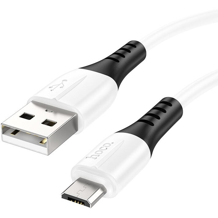 Кабель USB A (M) - microUSB B (M), 1м, HOCO X82 White (HC-68568)