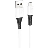 Кабель USB A (M) - microUSB B (M), 1м, HOCO X82 White (HC-68568)