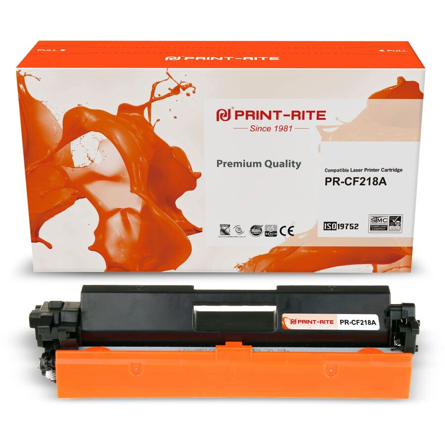 Картридж Print-Rite PR-CF218A Black