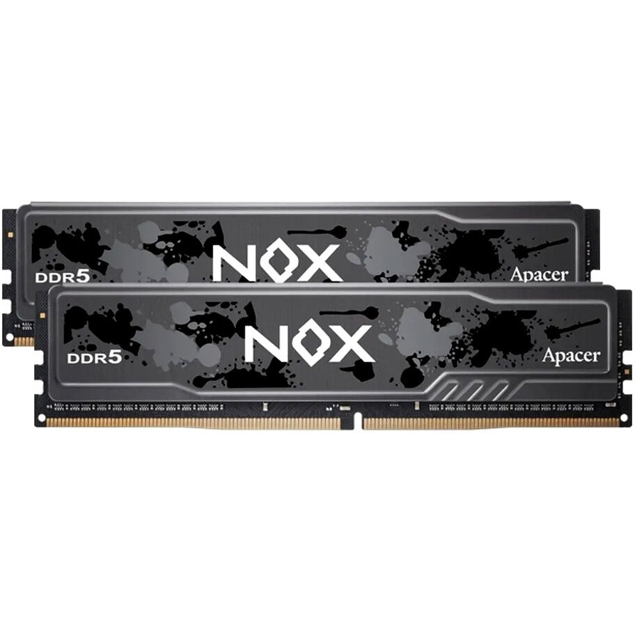 Оперативная память 32Gb DDR5 5600MHz Apacer NOX (AH5U32G56C522MBAA-2) (2x16Gb KIT)