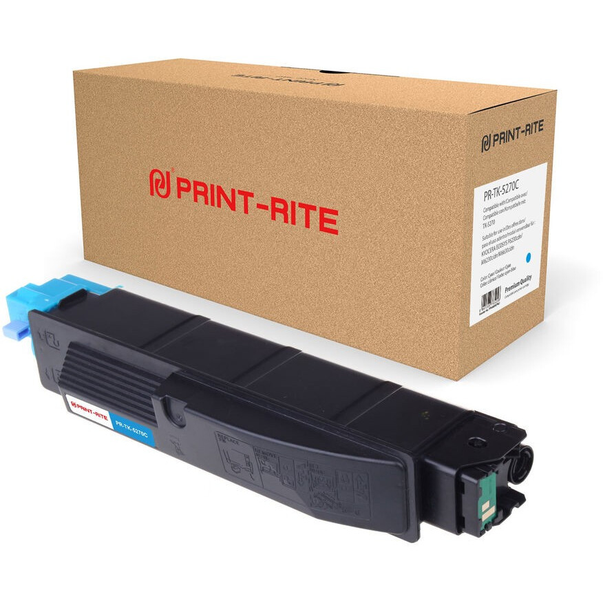 Картридж Print-Rite PR-TK-5270C Cyan