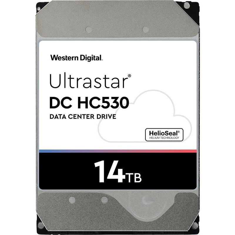 Жёсткий диск 14Tb SAS WD Ultrastar DC HC530 (0F31021) - WUH721414AL4204