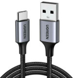 Кабель USB - USB Type-C, 1.5м, UGREEN US288 Black (60127)