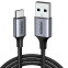 Кабель USB - USB Type-C, 1.5м, UGREEN US288 Black - 60127