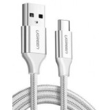 Кабель USB - USB Type-C, 3м, UGREEN US288 Silver (60409)