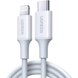 Кабель USB Type-C - Lightning, 0.25м, UGREEN US171 White (60746)