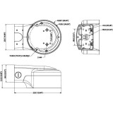 Кронштейн для камеры Dahua DH-PFB210W