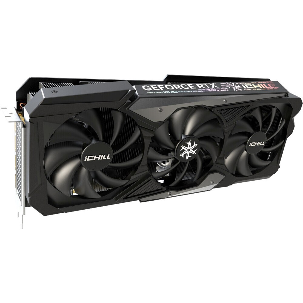 Видеокарта NVIDIA GeForce RTX 4070 Ti INNO3D iChill X3 12Gb (C407T3-126XX-186148H)