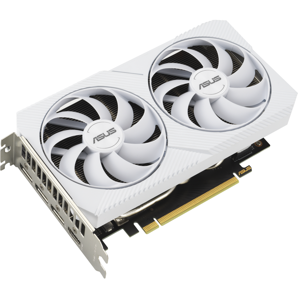 Видеокарта NVIDIA GeForce RTX 3060 ASUS 8Gb (DUAL-RTX3060-O8G-WHITE)