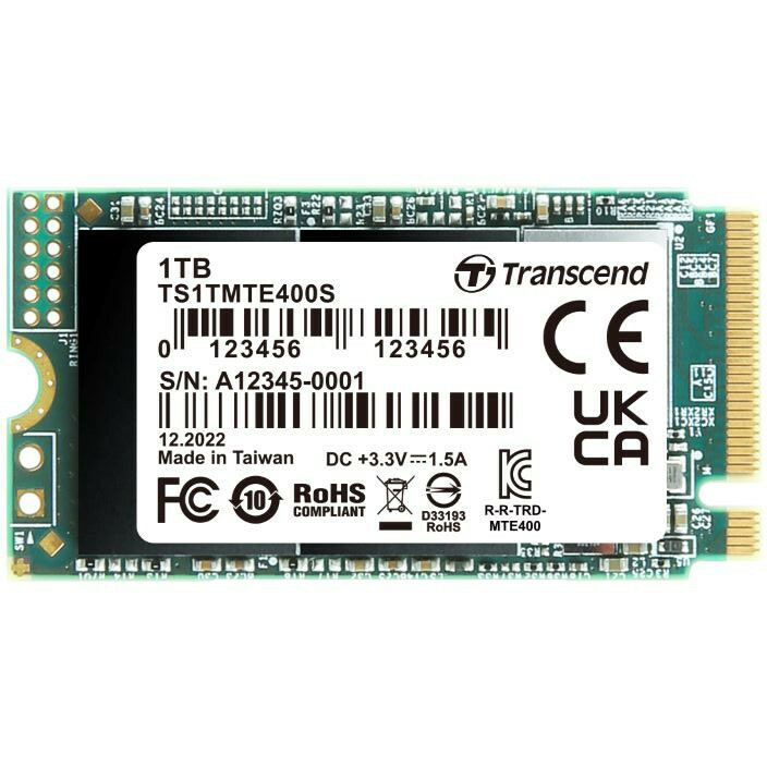 Накопитель SSD 1Tb Transcend MTE400S (TS1TMTE400S)