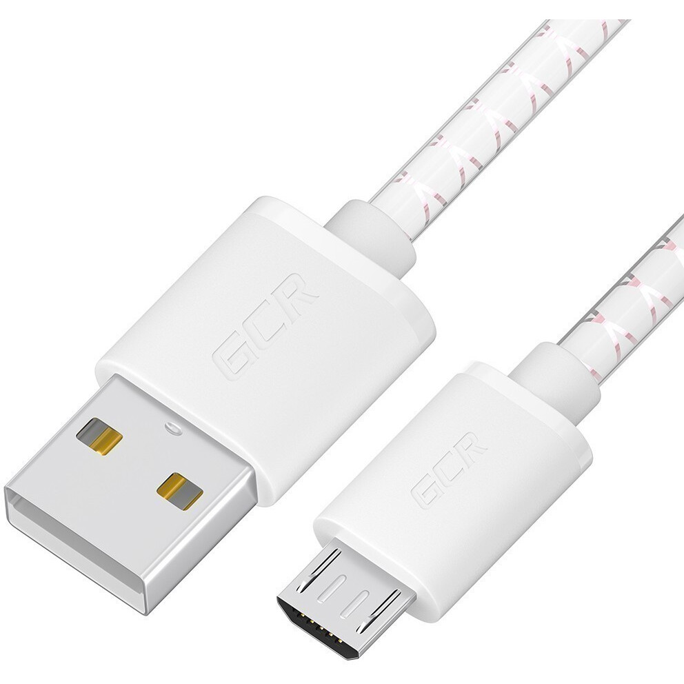 Кабель USB A (M) - microUSB B (M), 1.5м, Greenconnect GCR-54451