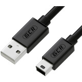 Кабель USB - miniUSB, 5м, Greenconnect GCR-UM2M5P-BB2S-5.0m