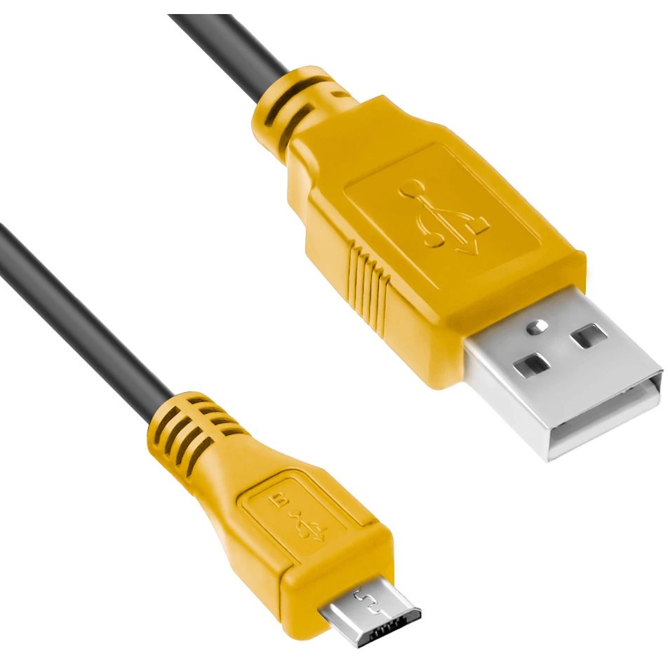 Кабель USB A (M) - microUSB B (M), 1м, 4PH 4PH-R90005