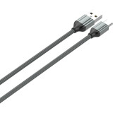 Кабель USB A (M) - microUSB B (M), 2м, LDNIO LS432 Grey (LD_B4571)
