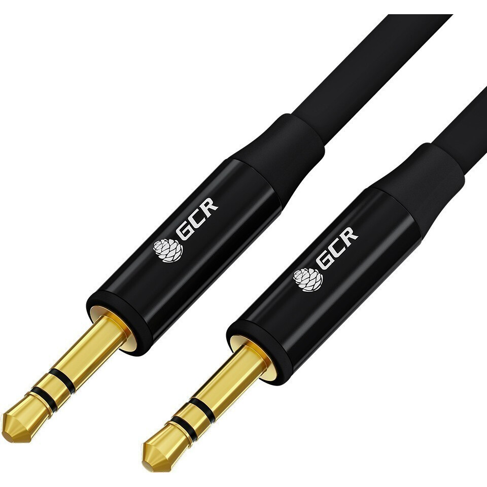 Кабель 3.5 Jack (M) - 3.5 Jack (M), 1м, Greenconnect GCR-53496