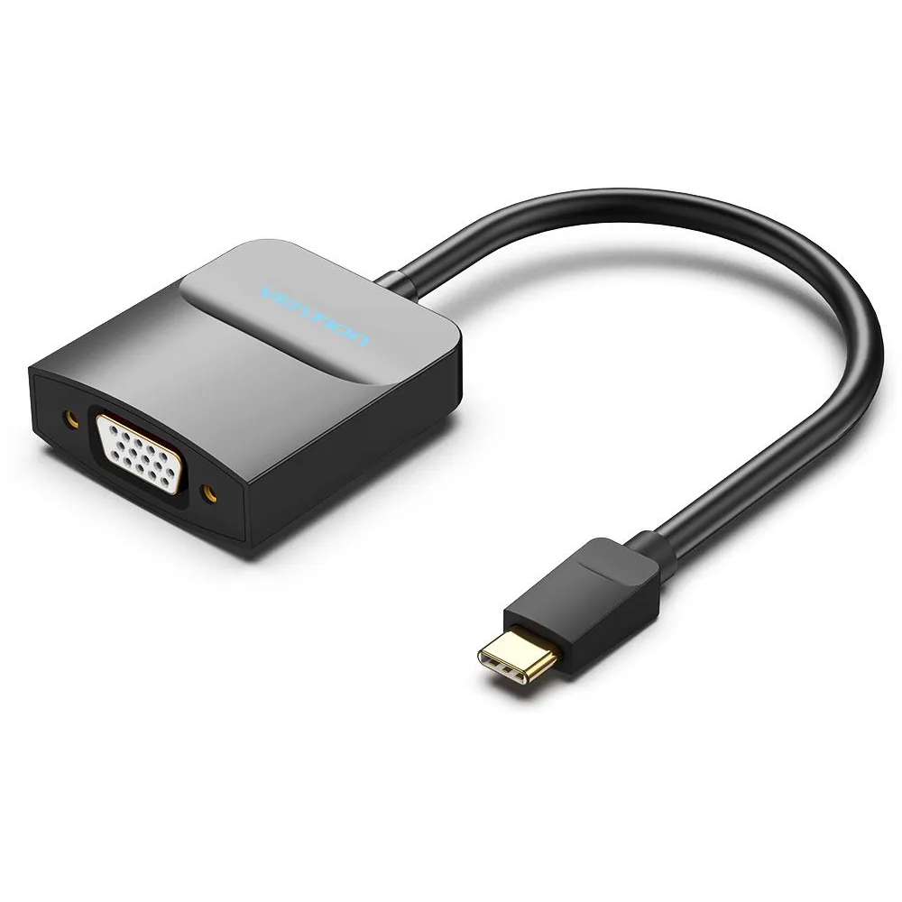 Переходник USB Type-C - VGA, 0.15м, Vention TDDBB