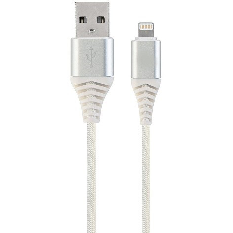 Кабель USB - Lightning, 1м, Filum FL-CPro-U2-AM-LM-1M-W1