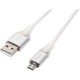 Кабель USB A (M) - microUSB B (M), 1м, Filum FL-CPro-U2-AM-microBM-L1