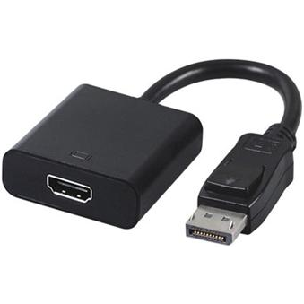 Переходник DisplayPort (M) - HDMI (F), 0.15м, Filum FL-A-DPM-HF-0.15M