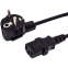 Кабель питания Schuko - IEC-320-C13, 0.6м, Filum FL-PC10-EU-C13-0.6M