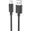 Кабель USB - USB Type-C, 1м, HOCO X88 Black (HC-83349) - 6931474783349