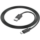 Кабель USB - USB Type-C, 1м, HOCO X88 Black (HC-83349) (6931474783349)