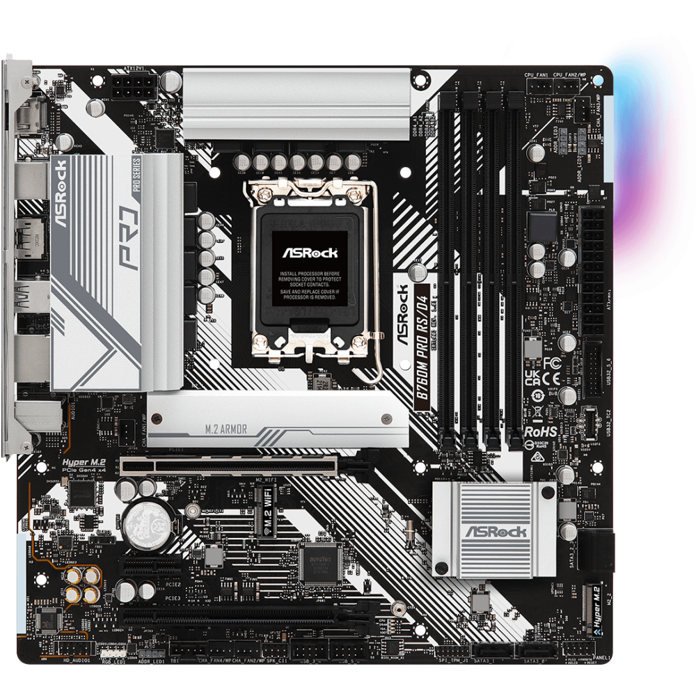 Материнская плата ASRock B760M Pro RS/D4 - B760M PRO RS/D4