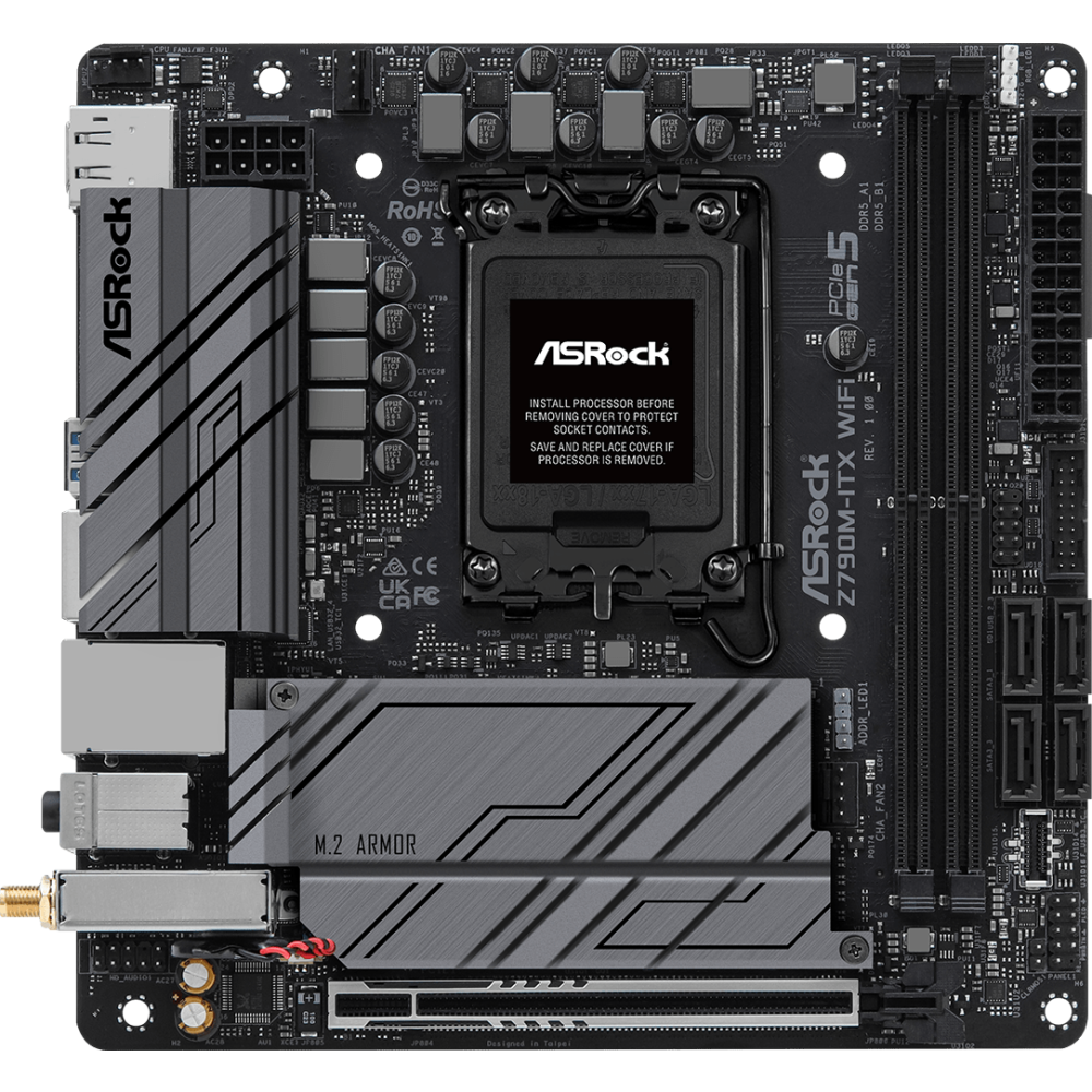 Материнская плата ASRock Z790M-ITX WIFI