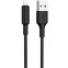 Кабель USB - Lightning, 1м, HOCO X25 Black (HC-80107) - 6957531080107