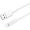 Кабель USB - Lightning, 1м, HOCO X25 White (HC-80114) - 6957531080114 - фото 2